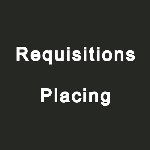 Requisition Placing