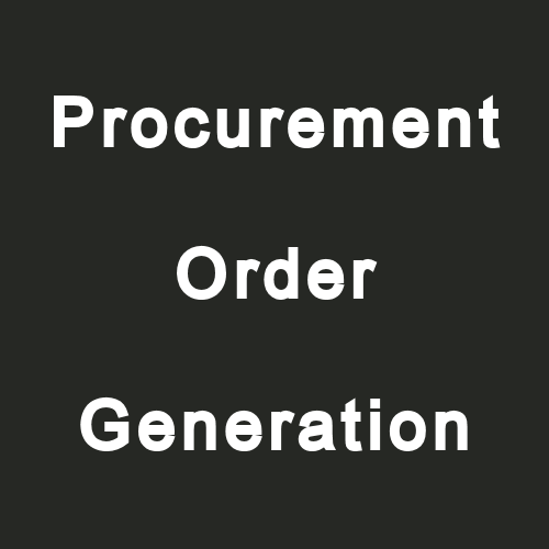 Procurement Order Generation